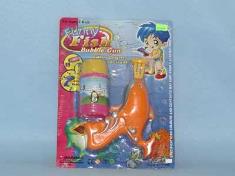 八音电动泡泡枪