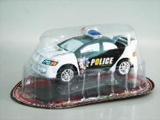 警声电动万向警车(白,黑色混装,不包2个5号电池)