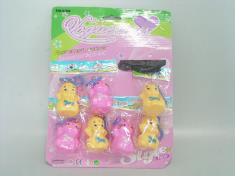 带环闪光小精灵匙扣(8袋/吊板)