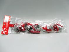 圣诞礼品(松果双钟加太电镀珠链藤)