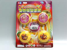 4合2轴承形孙悟空语音悠悠球+4款卡通不干胶悠悠球