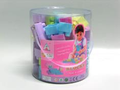 48PCS PVC瓶积木