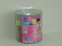 48PCS PVC瓶积木