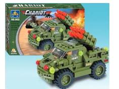 防空导弹车积木(159PCS)