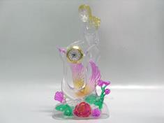 美女天鹅手表钟