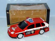 音乐灯光万向电动警车(乌窗)