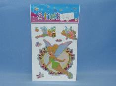 小精灵镭射贴纸