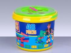小时钟中积木(48PCS)