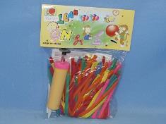 45个长条气球  气筒水枪