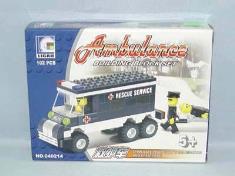 积木(救护车)102PCS
