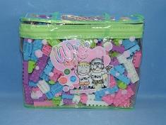 双带正方形中号肩包小积木(270PIECES)