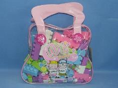 中号彩边提袋大积木(104PIECES)