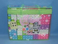 双带正方形中号肩包大积木(82PIECES)