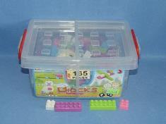 小方格型明盒小积木（165PIECES）