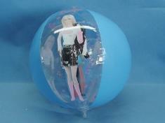 小女孩球中球（无充气）