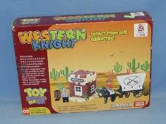 小西部积木组，6款混装