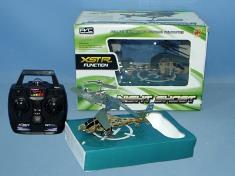 二通二灯遥控黑色精灵飞机(不包电)