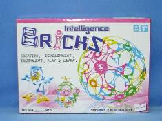100PCS5色编织积木