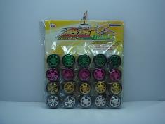 5CM电镀车轮尼龙轴承球(20PCS)