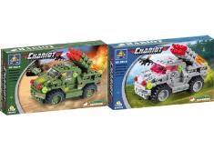 防空导弹车积木