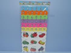 俄文水果/数字36PCS