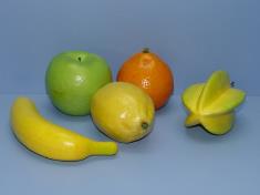 大仿真水果5PCS