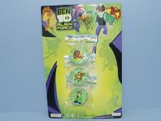 BEN10溜溜球带灯4款12PCS