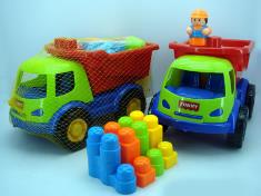 积木工程车18PCS