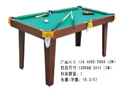 木纹桌球台