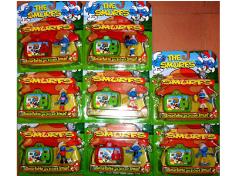 3寸蓝精灵加配件带灯声音