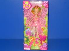 9寸实身芭芘精灵配蝴蝶梳