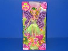 9寸实身芭芘精灵配蝴蝶梳