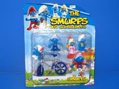 蓝精灵5只加配件