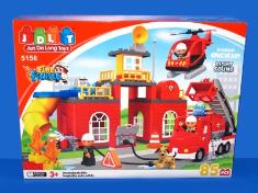 消防积木车85PCS
