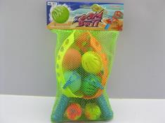 抛接水球