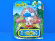 3寸蓝精灵加滑板8款