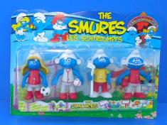 蓝精灵4只庄带灯