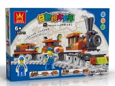 火车系列积木185PCS