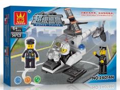 警察系列积木54PCS