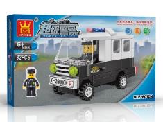 警察系列积木82PCS