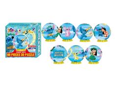 3D球立体拼图60PCS
