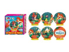 3D球立体拼图60PCS