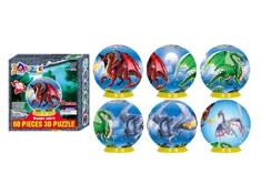3D球立体拼图60PCS
