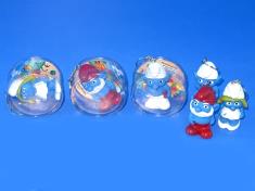 蓝精灵匙扣3款混装