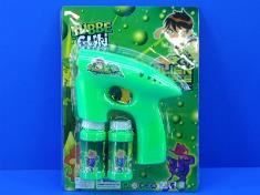 电动太空泡泡枪带灯2色