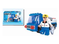 59PCS MINI油罐车2积木