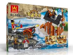 海盗积木109PCS