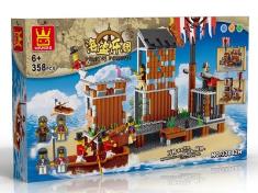 海盗积木358PCS
