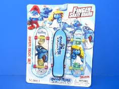 蓝精灵手指滑板3只庄