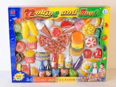 水果食品餐具56PCS